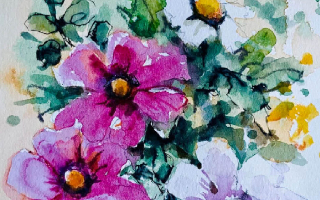 AQUARELLE – Fleurissez votre mois de Janvier