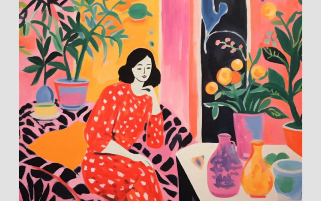 PEINDRE LES INTÉRIEURS COMME MATISSE – Peinture acrylique