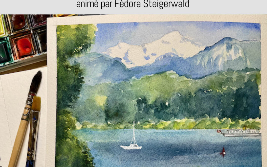 AQUARELLE EN EXTÉRIEUR
