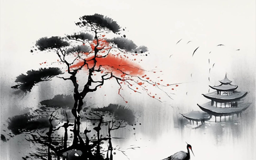 Sumi-e du Japon