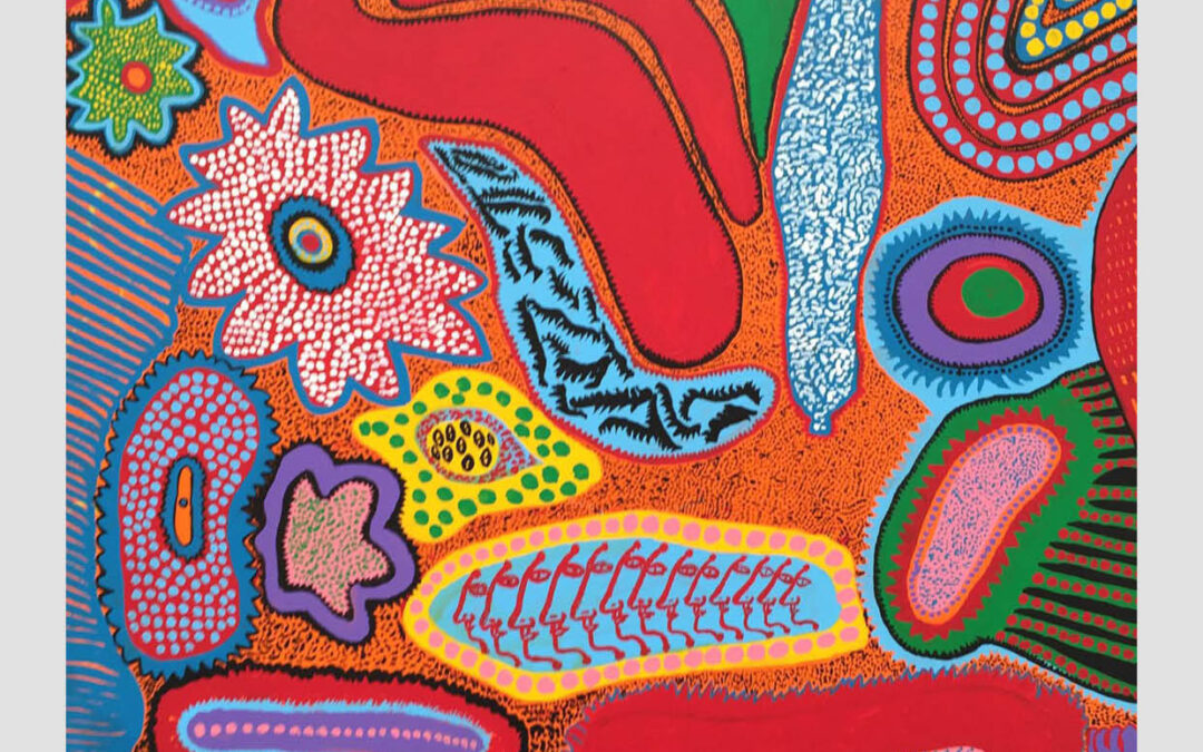 PEINTURE THERAPEUTIQUE SELON YAYOI KUSUMA