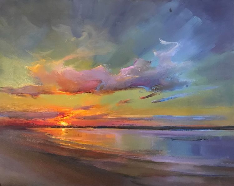 PEINTURE HUILE À L’EAU  & PASTELS HUILE