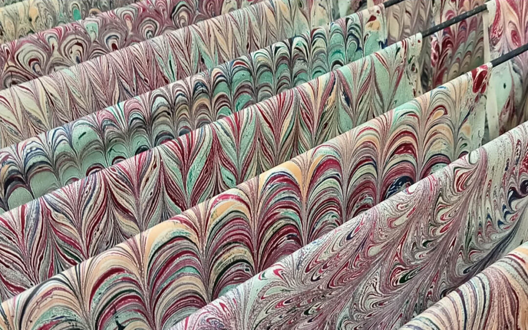 PAPIER MARBRÉ / Samedi
