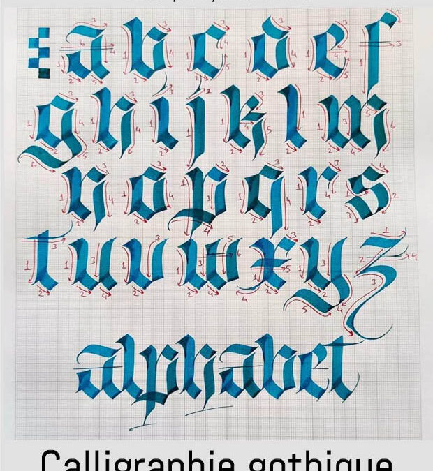 Calligraphie gothique