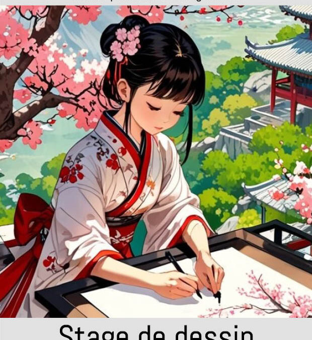 Semaine japonaise- Stage de dessin – dès 7 ans